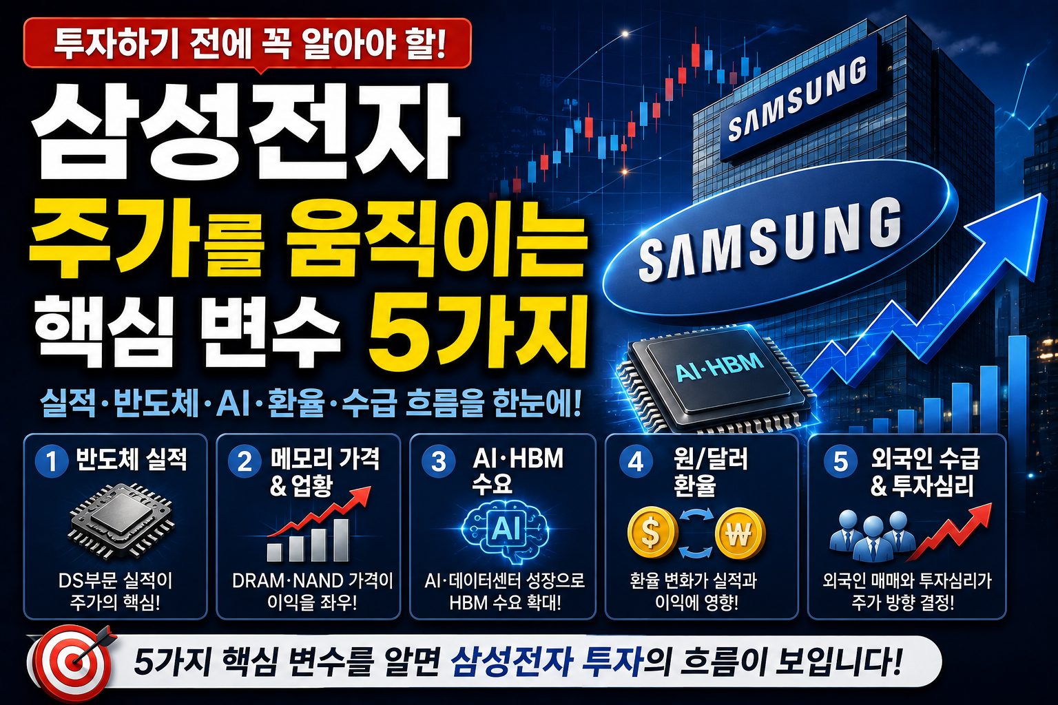삼성전자 주가변수5가지 썸네일